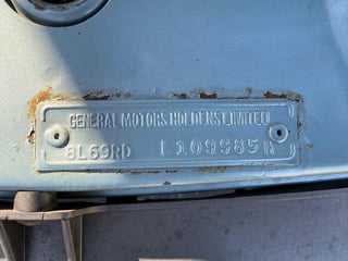 1983 VH SL/X Holden Commodore 4.2L V8