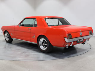 1966 Ford Mustang Coupe 289ci RHD - Signal Flare Red