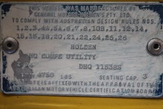 1974 HQ Belmont Ute 253 V8