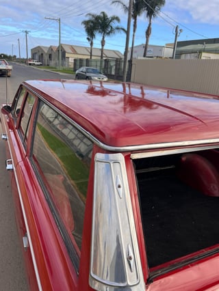 1969 Chrysler Valiant VF Pacer Wagon - Little Hood Riding Red