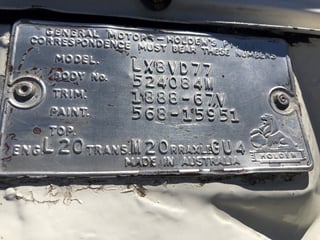 1976 LX SS Torana Hatchback