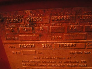 XW GT Falcon Replica