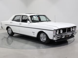 1971 Ford XY Fairmont GS 351 K-Code - Ultra White