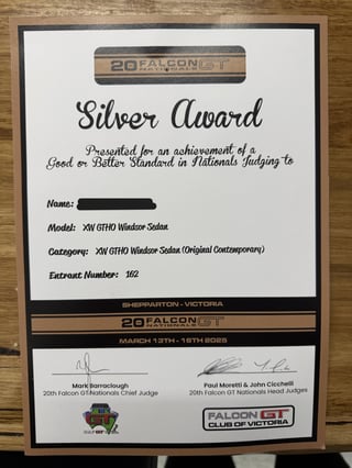 1969 Ford Falcon XW GTHO Phase I - Starlight Blue 