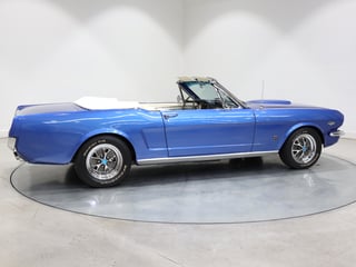 1965 Ford Mustang Convertible 302ci - Estoril Blue Metallic 