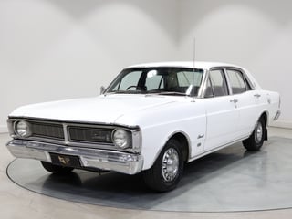 1971 Ford XY Fairmont 302 V8 - Ultra White
