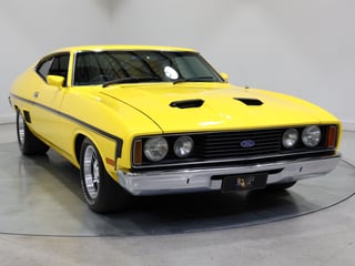 1977 Ford XC Falcon GS Hardtop - 393ci V8 Yellow Glo