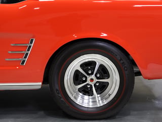1966 Ford Mustang Coupe 289ci RHD - Signal Flare Red