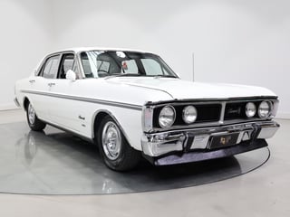 1971 Ford XY Fairmont GS 351 K-Code - Ultra White
