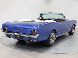 1965 Ford Mustang Convertible 302ci - Estoril Blue Metallic 