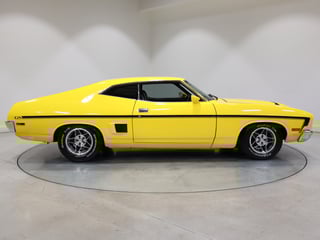 1977 Ford XC Falcon GS Hardtop - 393ci V8 Yellow Glo