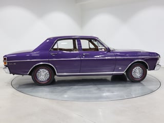 1971 Ford XY Falcon 500 6cyl Top Loader - Wild Violet Sunroof