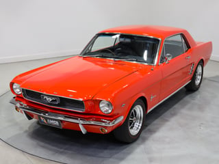 1966 Ford Mustang Coupe 289ci RHD - Signal Flare Red