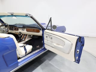 1965 Ford Mustang Convertible 302ci - Estoril Blue Metallic 