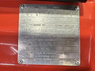 1972 Ford Falcon XA GT 4 speed - Red Pepper