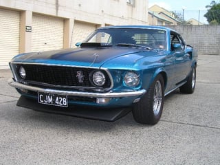 1969 Mach1 428 CobraJet Mustang!