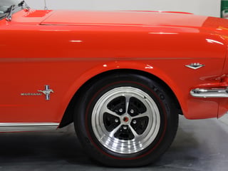1966 Ford Mustang Coupe 289ci RHD - Signal Flare Red