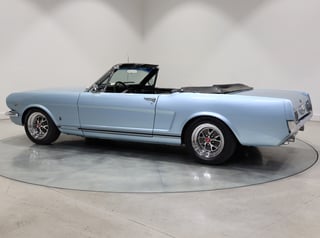 1966 Ford Mustang Convertible GT - 289 4V - Silver Blue