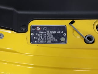2006 HSV VZ Coupe GTO Build No 659 - Yellow Devil …