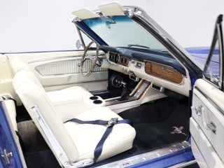 1965 Ford Mustang Convertible 302ci - Estoril Blue Metallic 