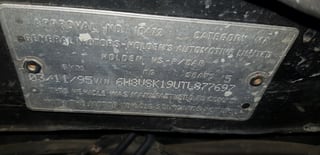 1995 HSV VS Clubsport 185KW - Build No. 491