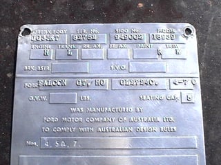 XW Falcon GTHO Phase 1 1/2