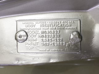 1972 Holden HQ Monaro GTS 253 V8 4sp Man -  Patina Gold Metallic