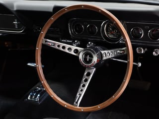 1966 Ford Mustang Coupe 289ci RHD - Signal Flare Red