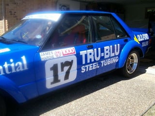 XD True Blue Replica Race car