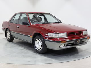 1991 Nissan Pintara Ti - 86,534km - Burgundy Metallic