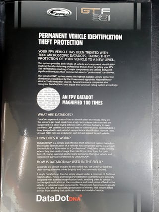 2014 Ford FPV Falcon GTF Build 83 / 500 - Manual