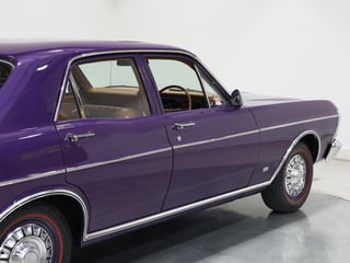1971 Ford XY Falcon 500 6cyl Top Loader - Wild Violet Sunroof
