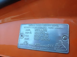 1978 HZ Sandman Panelvan 308 V8