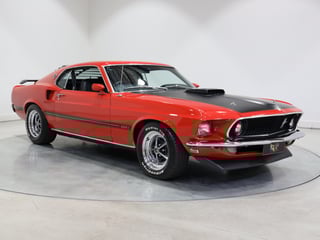1969 Ford Mustang Mach 1 - Candy Apple Red 