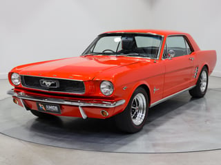 1966 Ford Mustang Coupe 289ci RHD - Signal Flare Red
