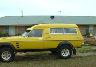 Holden Overlander Sandman Panel Van 4x4