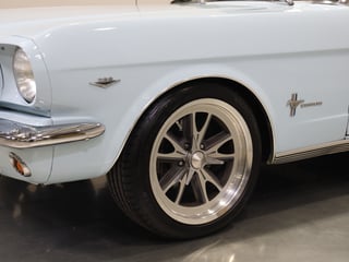 1966 Ford Mustang Convertible 289 2V - Arcadian Blue