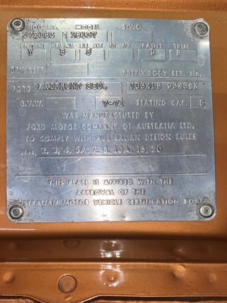 1971 Ford Fairmont XY GS Replica 351 V8 …