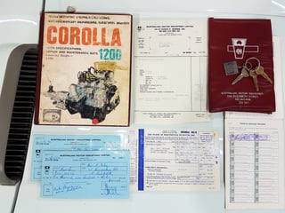 1972 Toyota Corolla KE 25 Coupe Deluxe