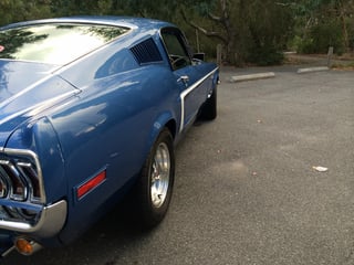 1968 Mustang Fastback C Code