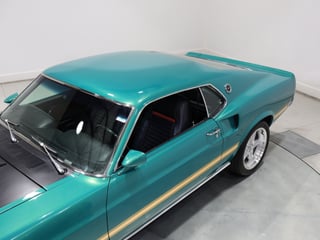 1969 Ford Mustang Mach 1 351ci Windsor - Silver Jade Metallic
