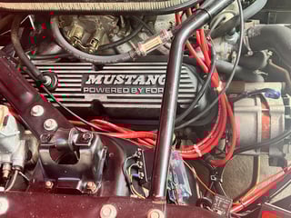 1965 Ford Mustang Hardtop - Rangoon Red