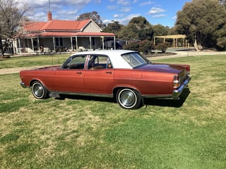 1971 ZD Fairlane 302 V8 - Bronze Wine