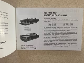 1966 Pontiac Bonneville Brougham - 389 V8