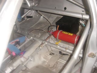 Mick Webb built EL SVO race car