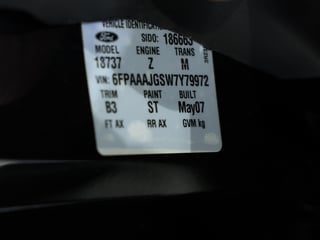 2007 FPV GT-P BF MK II Build No 139 - Silhouette 