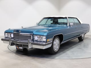 1973 Cadiliac DeVille 4-door Pillarless - 16,673 miles from new!