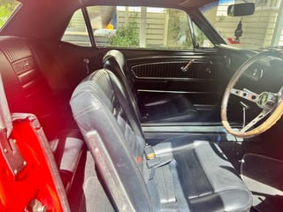 1965 Ford Mustang Hardtop - Rangoon Red