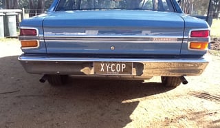 XY Falcon 351 V8 Police car