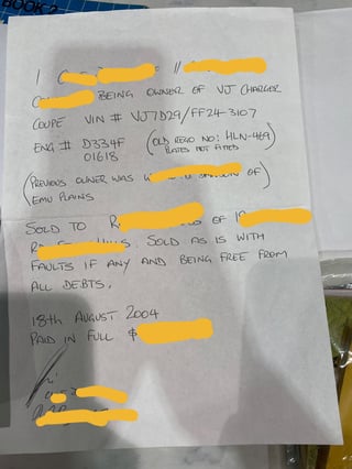 1975 VJ Valiant Charger XL Sports Pack - 21,898 km